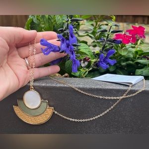 NWT Periwinkle By Barlow Necklace